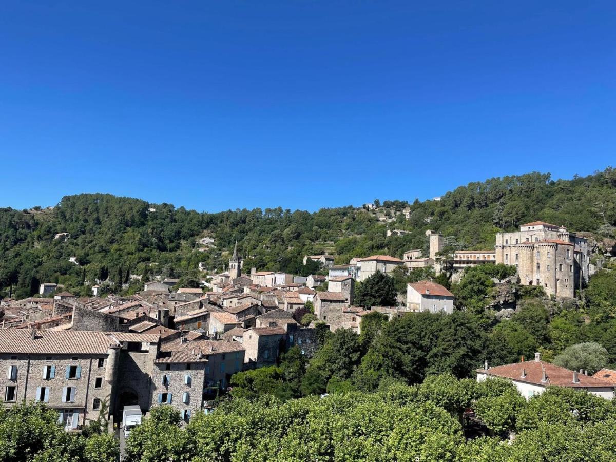 Gite Les Mimosas - 2 A 4 Personnes - Vue Imprenable Villa Largentière Buitenkant foto