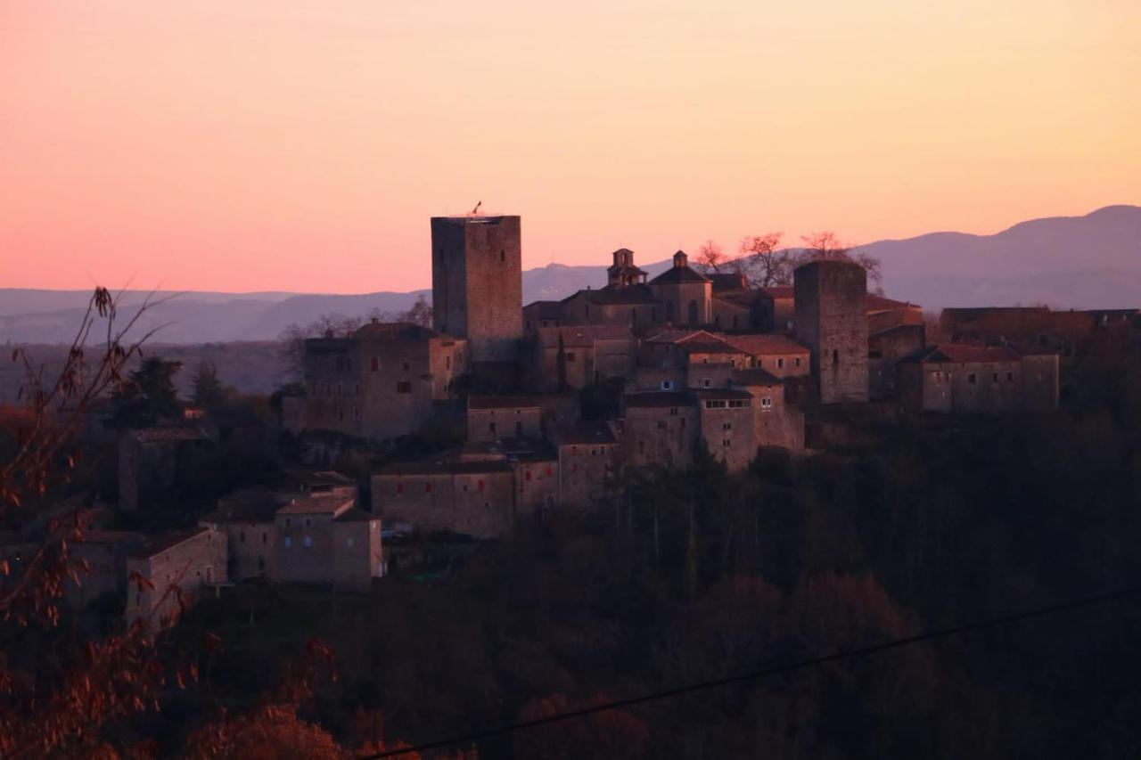 Gite Les Mimosas - 2 A 4 Personnes - Vue Imprenable Villa Largentière Buitenkant foto