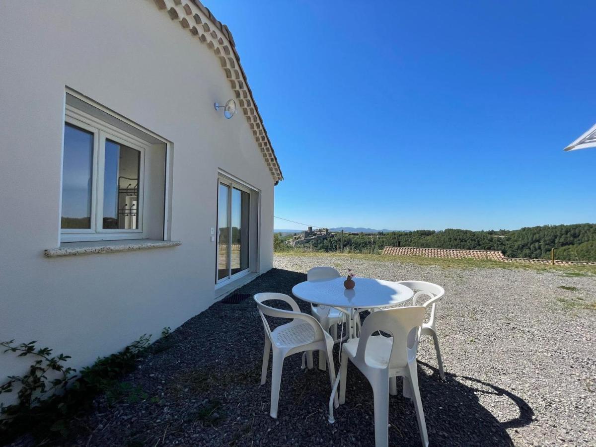 Gite Les Mimosas - 2 A 4 Personnes - Vue Imprenable Villa Largentière Buitenkant foto